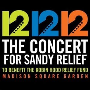 Album cover for "12-12-12 The Concert For Sandy Relief"