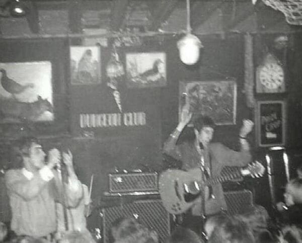 The Who perform on May 2, 1965 at the Dungeon Club