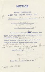 Letter to "Mr. Lambert Who" dated March 6, 1965 - Comes with Live at Leeds album