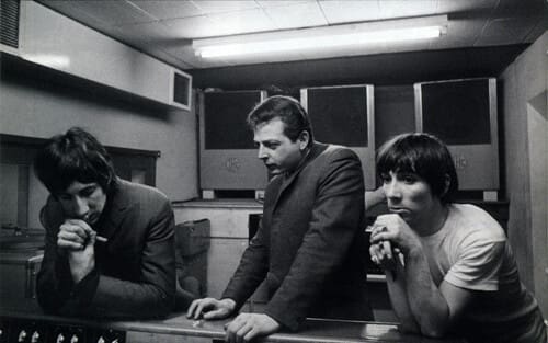 Pete & Keith in the Studio with Shel Talmy