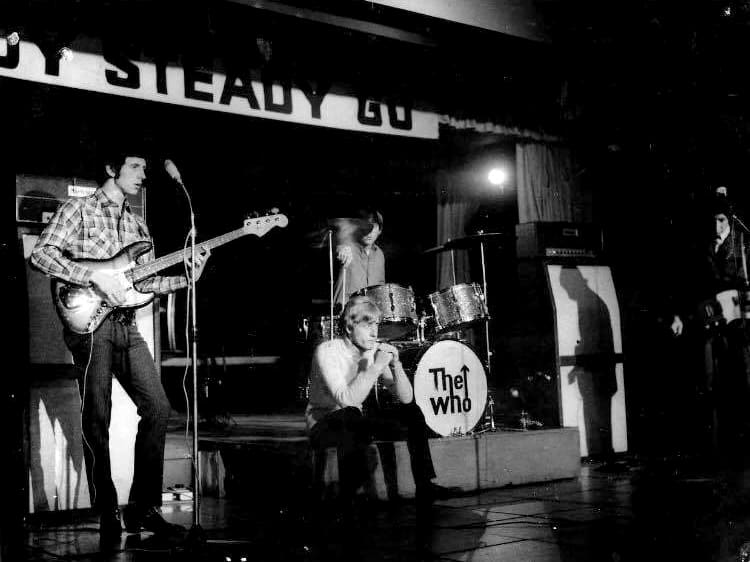 Photo of The Who's April 1st or 2nd 1966 concert in Paris