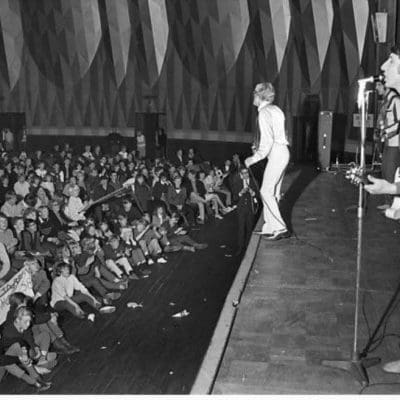 The Who perform at Fyens Forum in Odense, Denmark on June 7, 1966