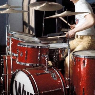 THE WHO performing at the 6th National Jazz and Blues Festival at Balloon Meadow on Windsor Racecourse on July 30th, 1966