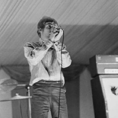 THE WHO performing at the 6th National Jazz and Blues Festival at Balloon Meadow on Windsor Racecourse on July 30th, 1966
