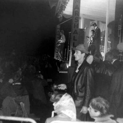 THE WHO performing at the 6th National Jazz and Blues Festival at Balloon Meadow on Windsor Racecourse on July 30th, 1966