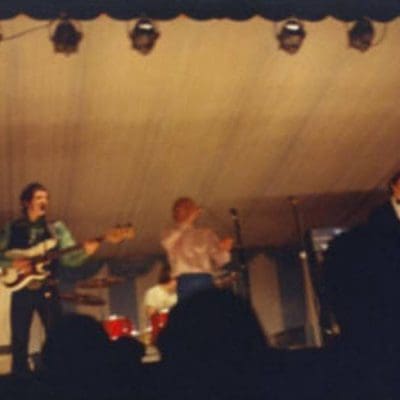 THE WHO performing at the 6th National Jazz and Blues Festival at Balloon Meadow on Windsor Racecourse on July 30th, 1966