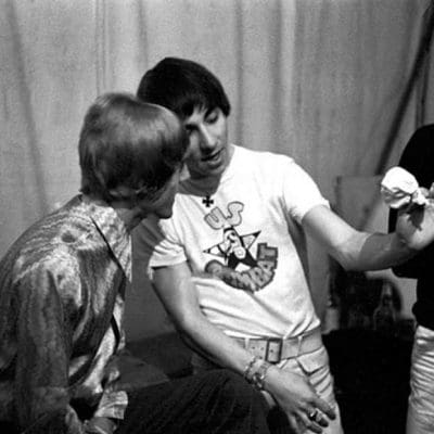 THE WHO performing at the 6th National Jazz and Blues Festival at Balloon Meadow on Windsor Racecourse on July 30th, 1966