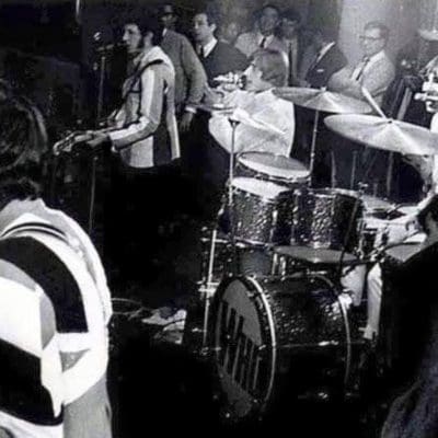 The Who perform at the Bath Pavilion in Bath on October 10th, 1966