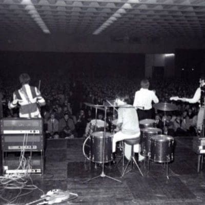 The Who perform at Kongresshalle in Cologne,Germany on November 6th, 1966