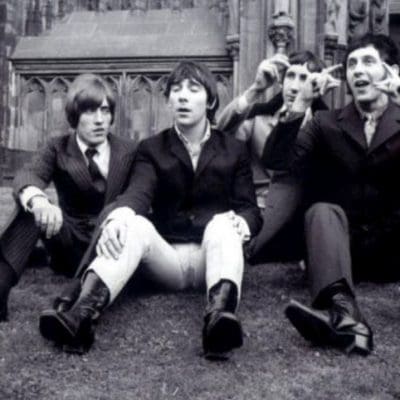 The Who do a photo shoot during their visit to the town for a concert in Cologne,Germany on November 6th, 1966