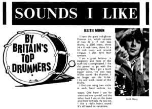 "Sounds I Like By Britain's Top Drummers" from Beat Instrumental's May 1967 issue