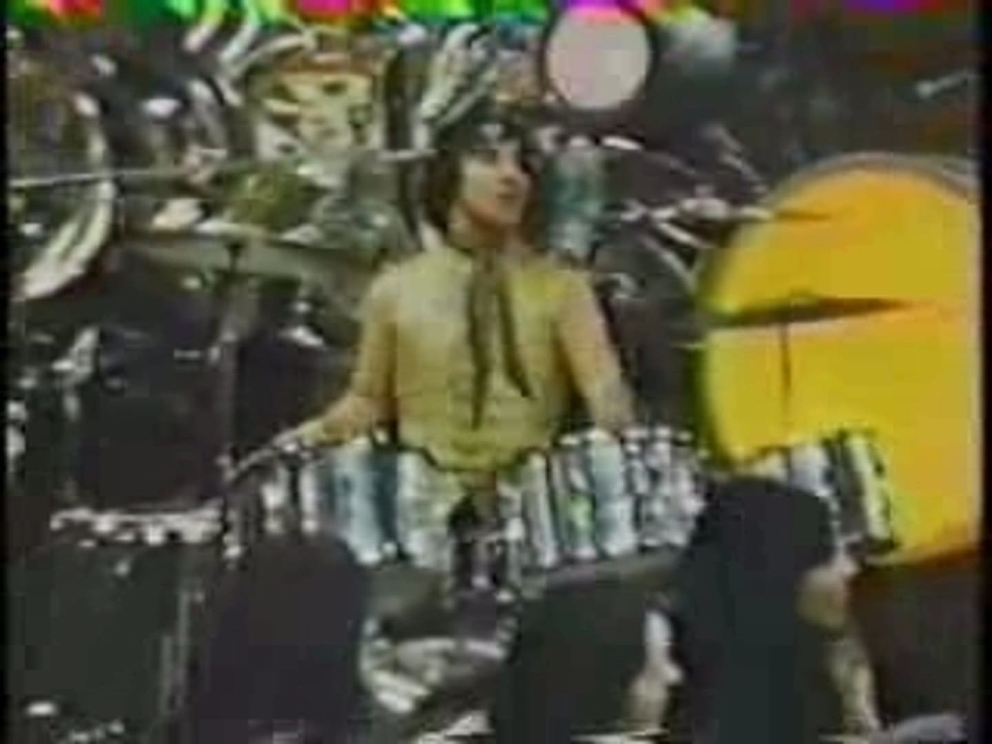Keith Moon on "Surprise Partie" which aired on December 31, 1968