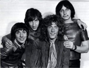 Photo of The Who taken by Harry Goodwin on March 27, 1969