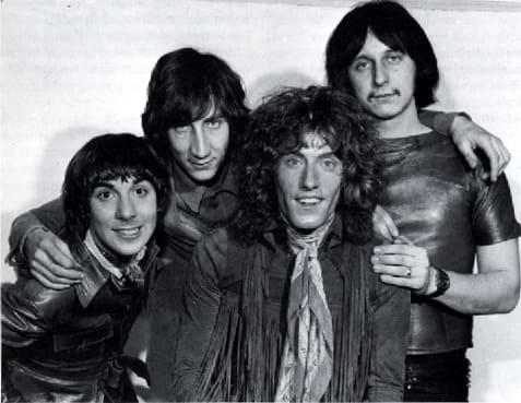 Photo of The Who taken by Harry Goodwin on March 27, 1969