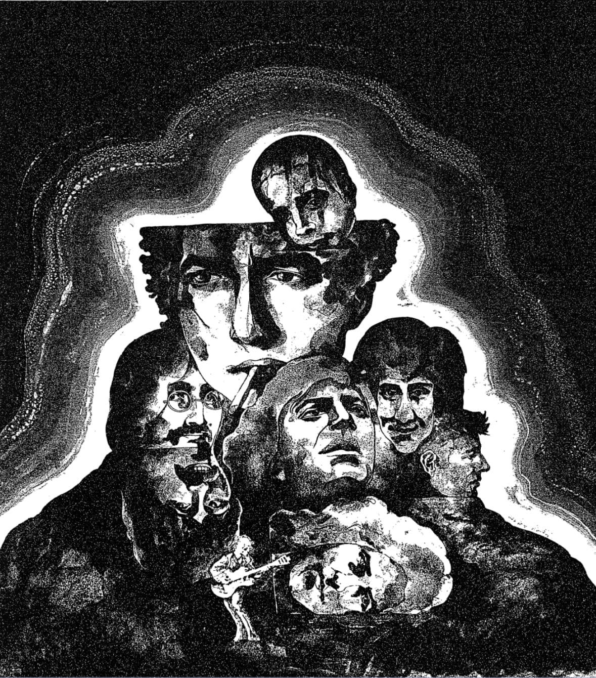 Image from the New York Times for an article titled "' All You Need Is Love. Love Is All You Need.' So writes a rock poet. But is that poetry" from April 13, 1969