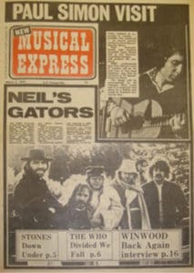 Cover of New Musical Express for March 3, 1973