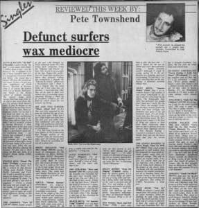 New Musical Express magazine from April 27, 1974