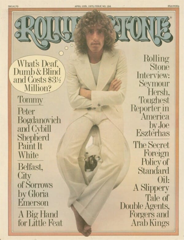 Cover of Rolling Stone magazine from April 10, 1975