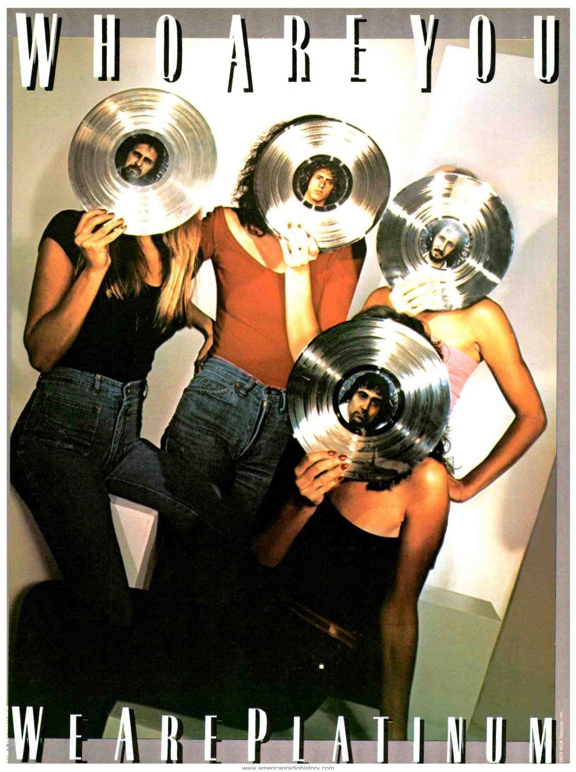 Billboard magazine ad for Who Are You
