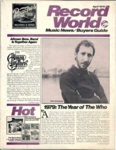 Record World "Music News/Buyers Guide" for April 1979