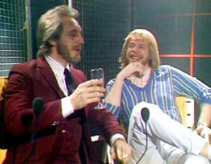 John Entwistle and Rick Wakeman on Gastank which aired on March 12, 1983