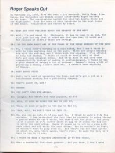 The Relay fanzine from April 7, 1984