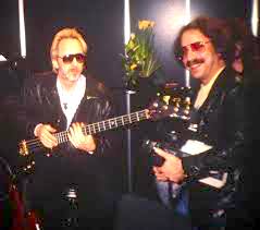John Entwistle and Jon Hammond at Musikmesse on February 8, 1987