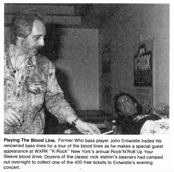 Billboard magazine image of John Entwistle