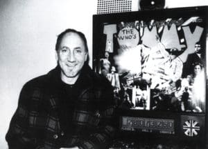 Pete Townshend at the premiere of Tommy in Toronto on March 1, 1995