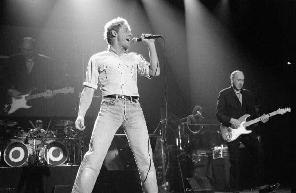 The Who perform on April 28, 1997