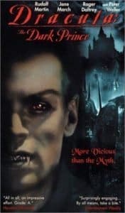 Cover of "Dracula: The Dark Prince" tape from 2000