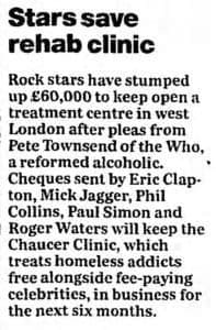 Article from The Guardian on April 28, 2001