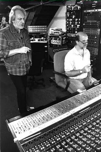 John Entwistle in the studio on May 27, 2001