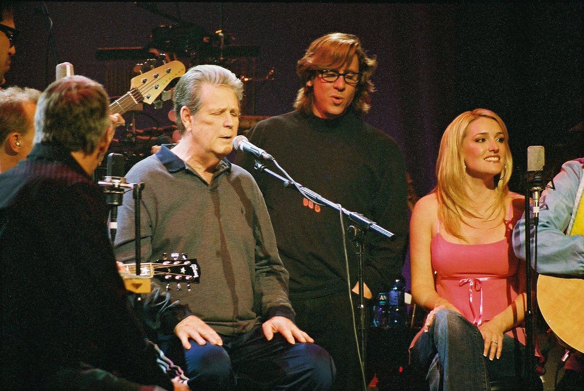 Brian Wilson performing on February 22, 2004