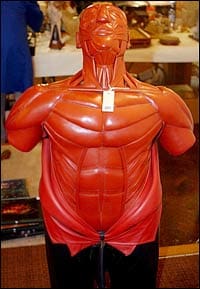 "Human Torso" art formerly belonging to John Entwistle sold at Auction on April 21, 2005