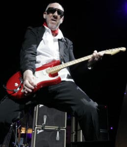 Pete Townshend playing on February 25, 2007