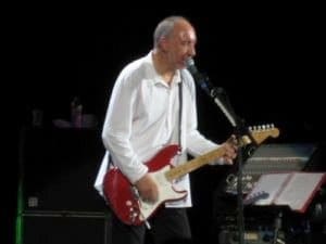 Pete Townshend performing with The Who on June 6, 2007