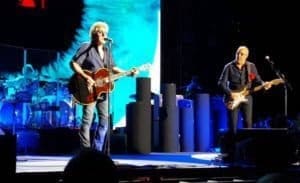 The Who performing on May 10, 2016