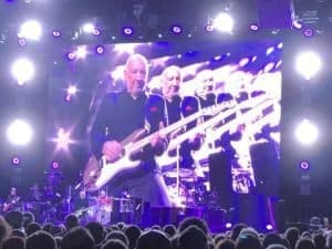 The Who performing on April 12, 2017 in Birmingham