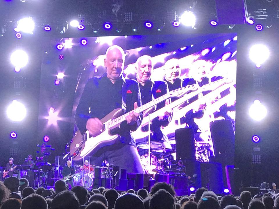 The Who performing on April 12, 2017 in Birmingham