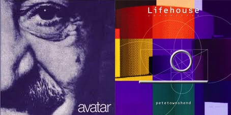 Album covers of Pete Townshend's