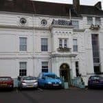 Photo of the Bromel Court Hotel in modern times