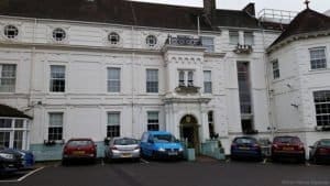 Photo of the Bromel Court Hotel in modern times