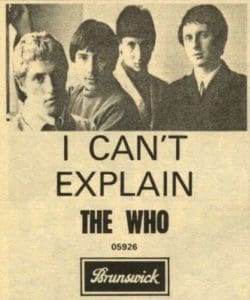 Ad for "I Can't Explain" on Brunswick