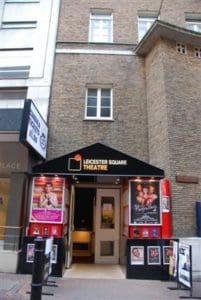 Leicester Square Theatre - known as "Cavern in the town" in the 1960s as it appears in 2000s