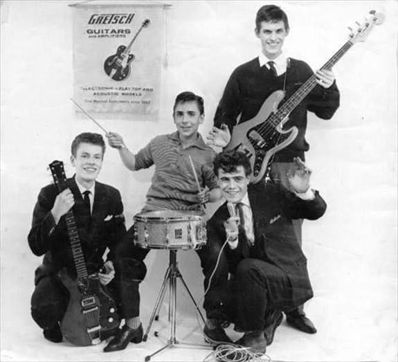 Keith Moon in his first band, "Mark Twain and the Strangers"