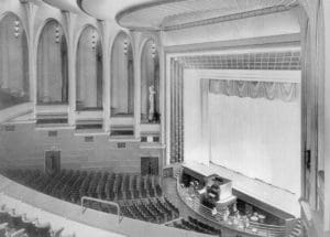 Interior of the Odeon Cinema in Lewisham