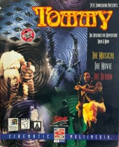 Cover of the CD Rom - "Pete Townshend presents Tommy"