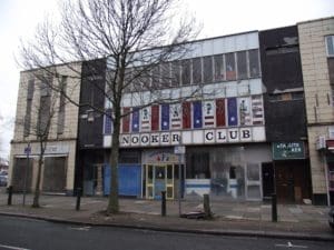 Picture of the Starlite Ballroom in Greenford before it was demolished