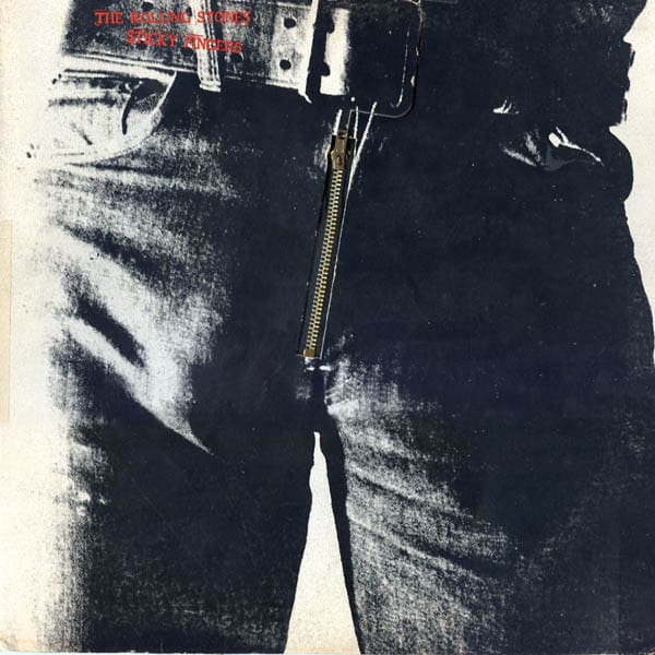 Cover of the Rolling Stones "Sticky Fingers" album